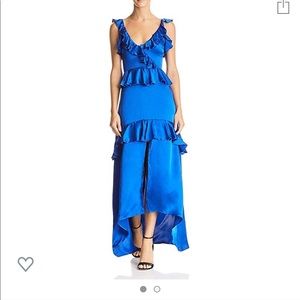 Karina Grimaldi Andrea Tiered Ruffle Dress XS NWT